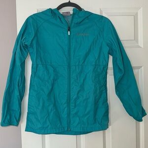 Columbia hooded rain jacket like NEW!